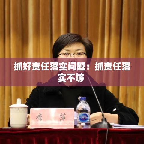 抓好責(zé)任落實問題：抓責(zé)任落實不夠 