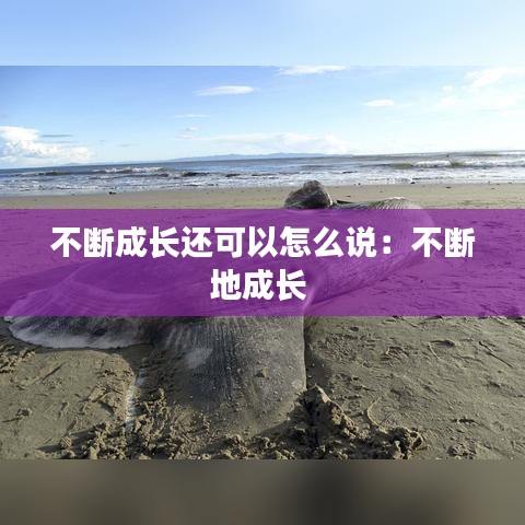 不斷成長(zhǎng)還可以怎么說(shuō)：不斷地成長(zhǎng) 