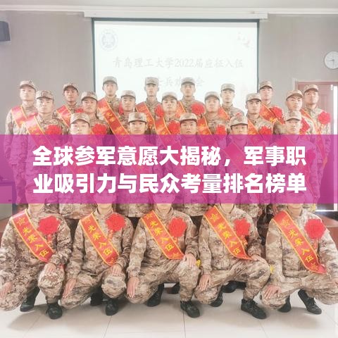 全球參軍意愿大揭秘，軍事職業(yè)吸引力與民眾考量排名榜單！