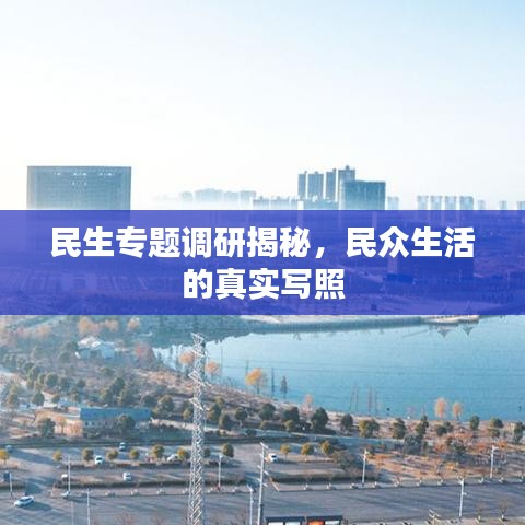 民生專題調(diào)研揭秘，民眾生活的真實寫照