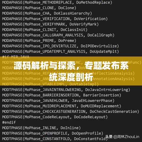 源碼解析與探索，專題發(fā)布系統(tǒng)深度剖析