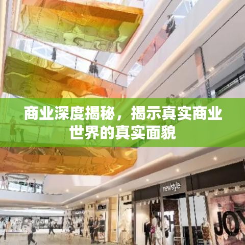 商業(yè)深度揭秘，揭示真實(shí)商業(yè)世界的真實(shí)面貌