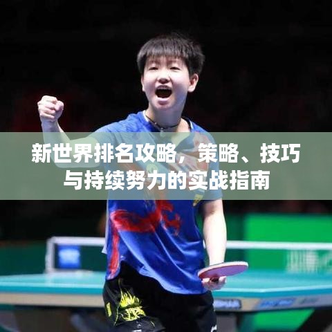 新世界排名攻略，策略、技巧與持續(xù)努力的實戰(zhàn)指南